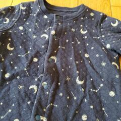 ユニクロ カバーオール 70 星柄の画像