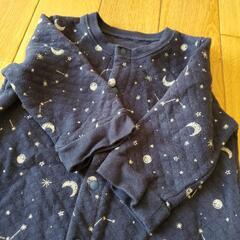 ユニクロ カバーオール 70 星柄の画像