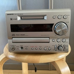 値下げ交渉可 ジャンクONKYO CD/MDデッキ