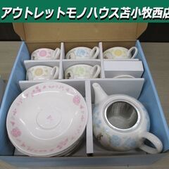 未使用保管品 ピーターラビット ティーセット ポット・カップ＆ソ...