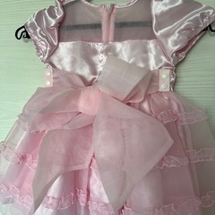 ピンクのドレス　　90cmの画像
