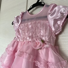 ピンクのドレス　　90cmの画像