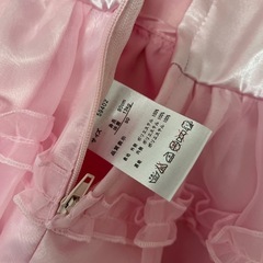 ピンクのドレス　　90cmの画像