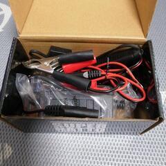 全自動バイクバッテリー充電器　　　新品の画像