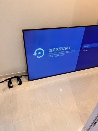 SONY XRJ-55X90J 4Kテレビ