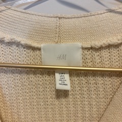 H&Mコットンミックスニット0円の画像