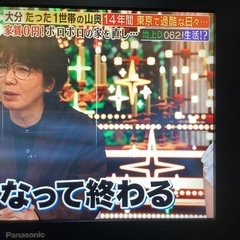 Panasonic テレビ　難あり