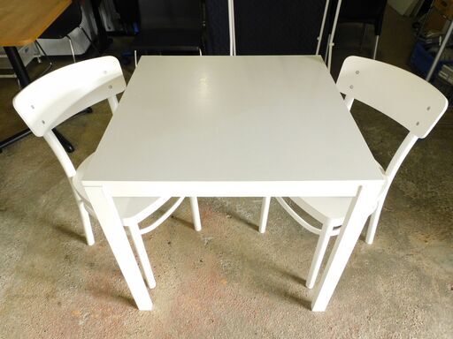 IKEA MELLTORP IDOLF イケア メルトルプ イードルフ ダイニングテーブル \u0026 ダイニングチェア 2脚セット 食卓テーブル
