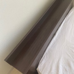 セミダブルローベッド、セミダブルマットレスの画像