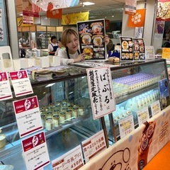 北海道物産展での販売マネキン業務