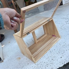 ミニショーウィンドウ　カフェや雑貨置きにの画像