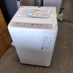 ほぼ未使用 Panasonic 全自動洗濯機 NA-F50B14 5kg 送風乾燥可 通電