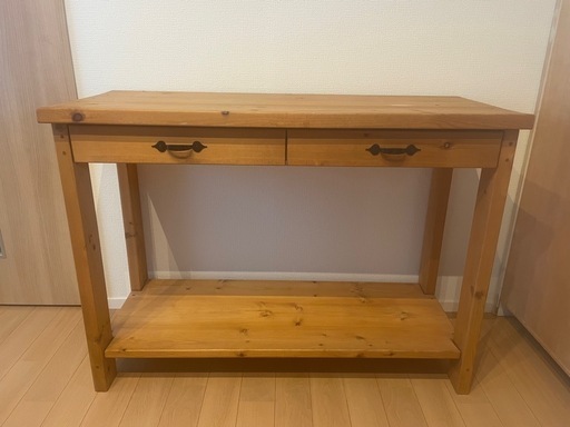 引き出し付きテーブル（机）