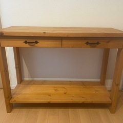 引き出し付きテーブル（机）