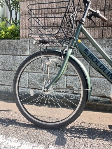 【26インチ変速付自転車】ボールドライン⭐️2年使用