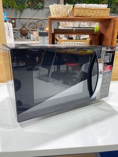 【 YAMAZEN 】山善 オーブン電子レンジ KRC-016VE 2016年 グリル オート加熱 お菓子作り シンプル操作 ブラック