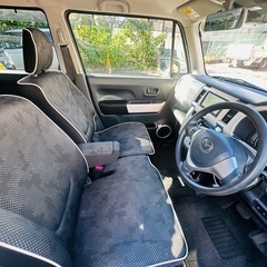 車検2年付可能 スズキ ハスラー OEM マツダ フレアクロスオーバー人気の白 XG 2019年式　ナビの画像