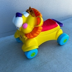 フィッシャープライス　ライオンの手押し車