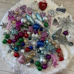 クリスマスツリー高級オーナメント⭐️ふわふわ付き