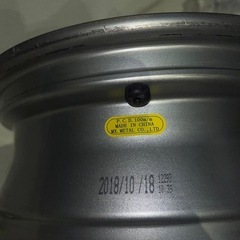 スタッドレスホイール4本セットトヨタアクアの画像