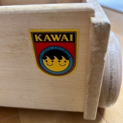 木製　手押し車の画像