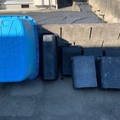 プラ舟、タライ、NV BOXの画像