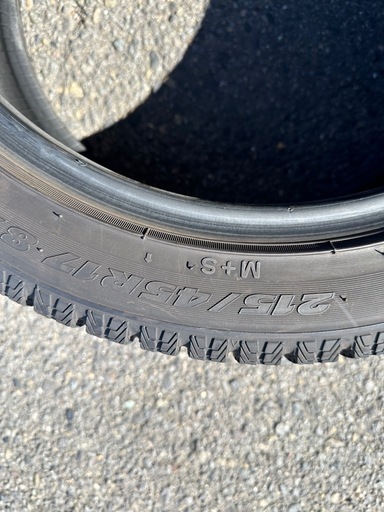 215/45R17 TOYOスタッドレス4本