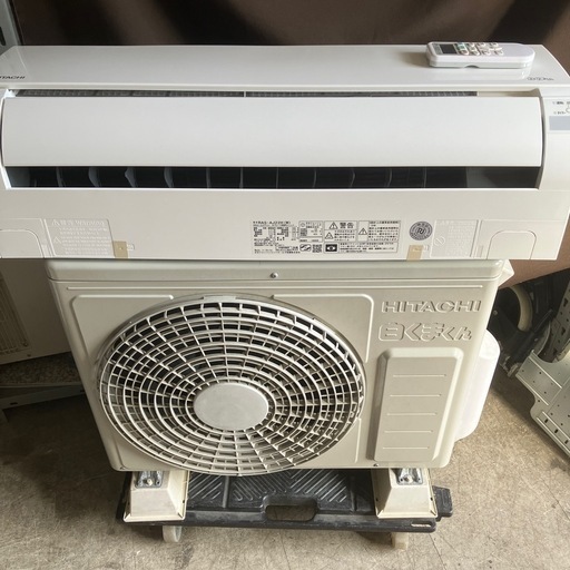 保証付取付込日立2018年2.2KW