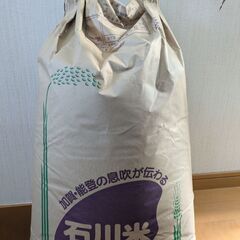 令和５年　石川米　「ひゃくまん穀」　無精米　30kg