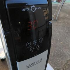 2台あります。　ハピネスクラブ　ウィングウェーブオイルヒーター　温度センサーコントロール　55712　100V　50/60hertz　2019年式　1台あたりの金額となっております。の画像