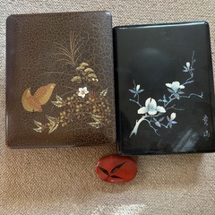 漆文箱他3点
