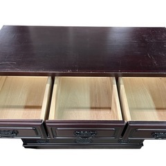 NO.1859【鍵無し】箪笥 民芸家具 引出し 5段 収納 家具 中古の画像