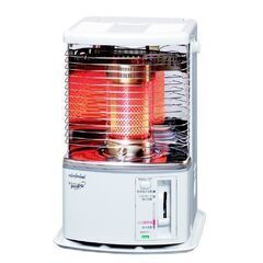 【美品】トヨトミ 木造8畳 コンクリート10畳まで 反射式石油ストーブ ホワイト RSH29B「管理No2」