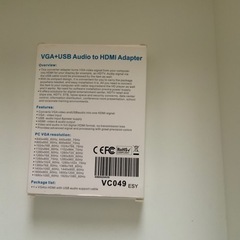 VGAーHDMI   変換端子の画像