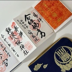 出雲大社朱印帳と御朱印の画像