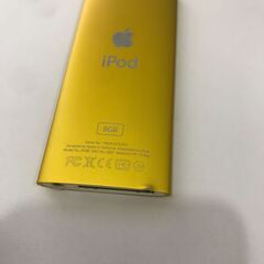 iPod nano 第4世代 イエロー A1285【中古】の画像