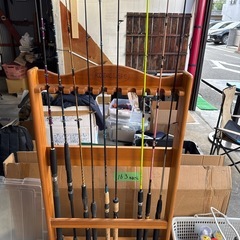 釣竿　1000円から2,000円　　
　　