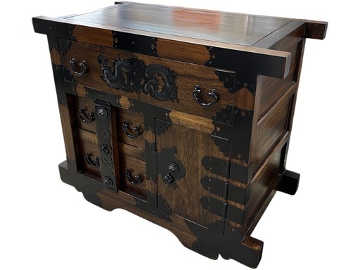 NO.1860 箪笥 車箪笥 時代箪笥 民芸家具 収納 家具 中古