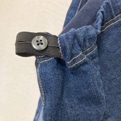 マタニティ　デニム　ズボン　パンツ　無印の画像
