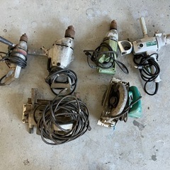 ハンマードリル　電動ノコギリ　マルノコ　セット　通電確認