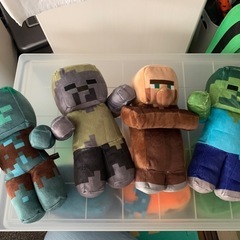 マイクラぬいぐるみ（そろそろ処分します）