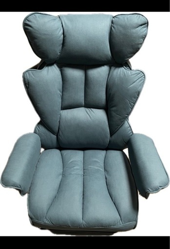 【受け渡し決定】【ほぼ新品】GTRACING ゲーミングチェア （ブルー）