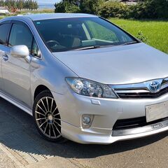 【00K7】トヨタ SAI　サイ　ハイブリッド　AZK10　平成22年式（2010年）　シルバーブルー　車検付きの画像