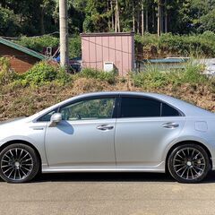 【00K7】トヨタ SAI　サイ　ハイブリッド　AZK10　平成22年式（2010年）　シルバーブルー　車検付きの画像