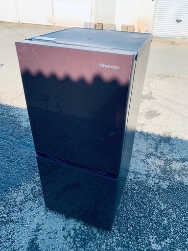 ♦️ Hisense 2ドア冷凍冷蔵庫【2019年製】HR-G13A-BR