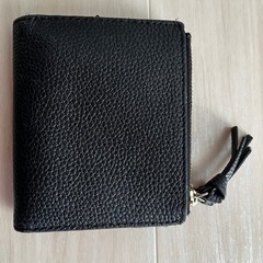 kate spade 黒　財布　2つ折りの画像