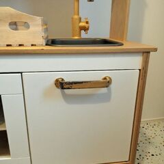 IKEA　おままごとキッチンの画像