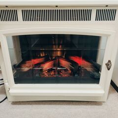 🍎QVCジャパン ファンヒーター 暖炉型 DFI-5010-04の画像