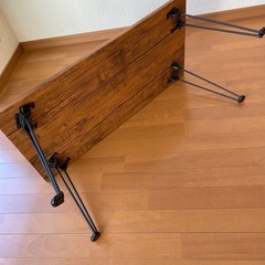 【受付終了】美品　折り畳みテーブルの画像