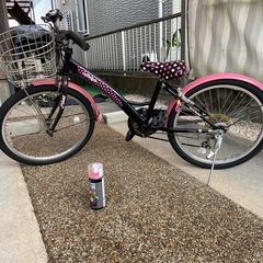自転車　女の子　22インチの画像